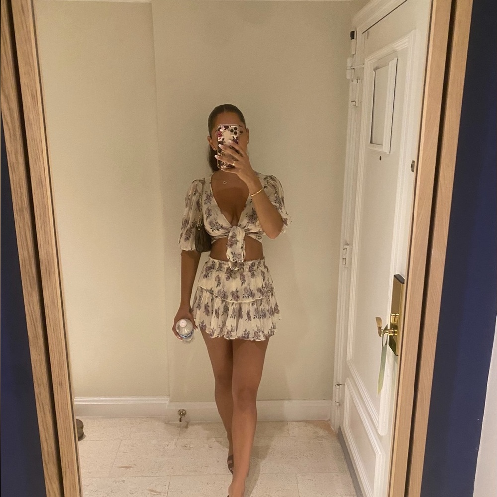 LoveShackFancy (LFS) Cream and Floral Set
